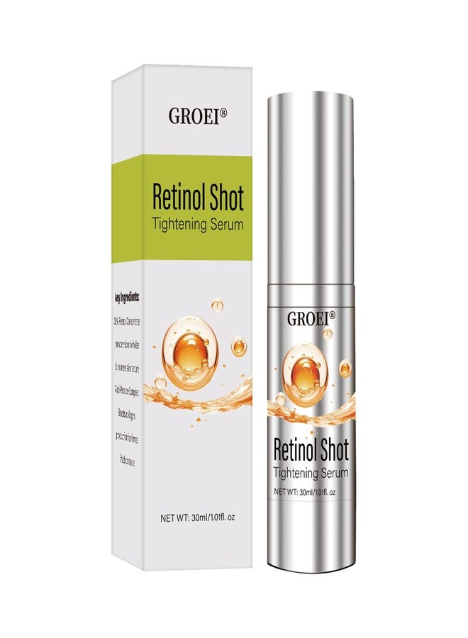 GROEI Retinol Shot Tightening Serum, Minimizes Pores & Fine Lines Overnight, Retinol Shot Tightening Booster，For All Skin Types，30ml - Image 1